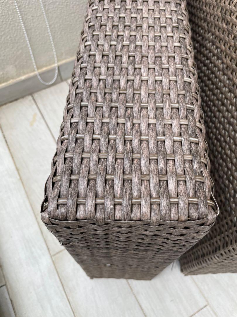 IKEA Solleron outdoor sofa armrest section, Furniture & Home Living