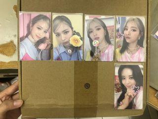 Itzy Crazy in love album Ryujin photocard