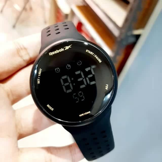 JAM TANGAN REEBOK RD ELE G9 PBIB B2 BLACK YELLOW ORIGINAL