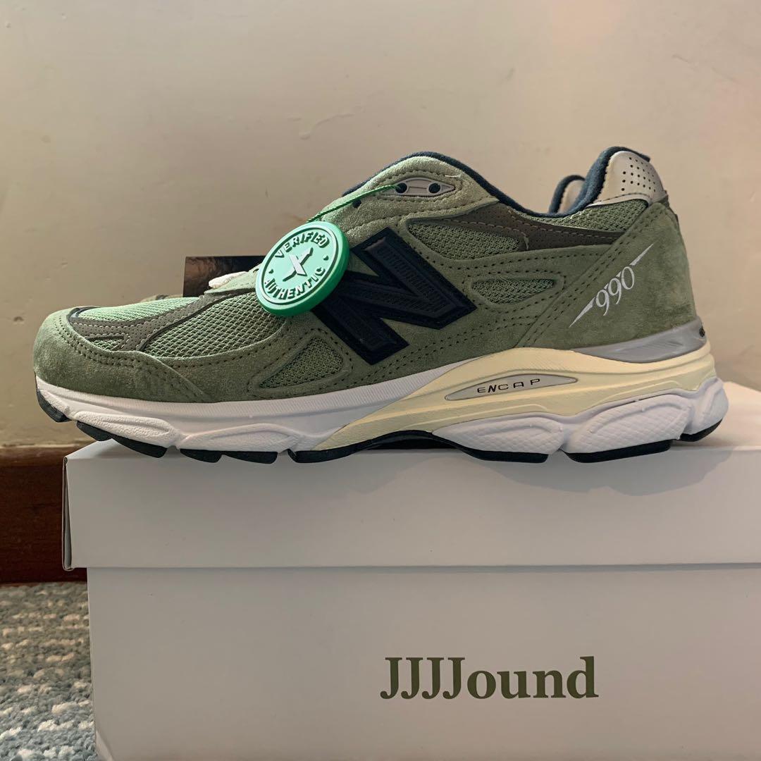 JJJJound x New Balance 990V3, 女裝, 鞋, 波鞋- Carousell