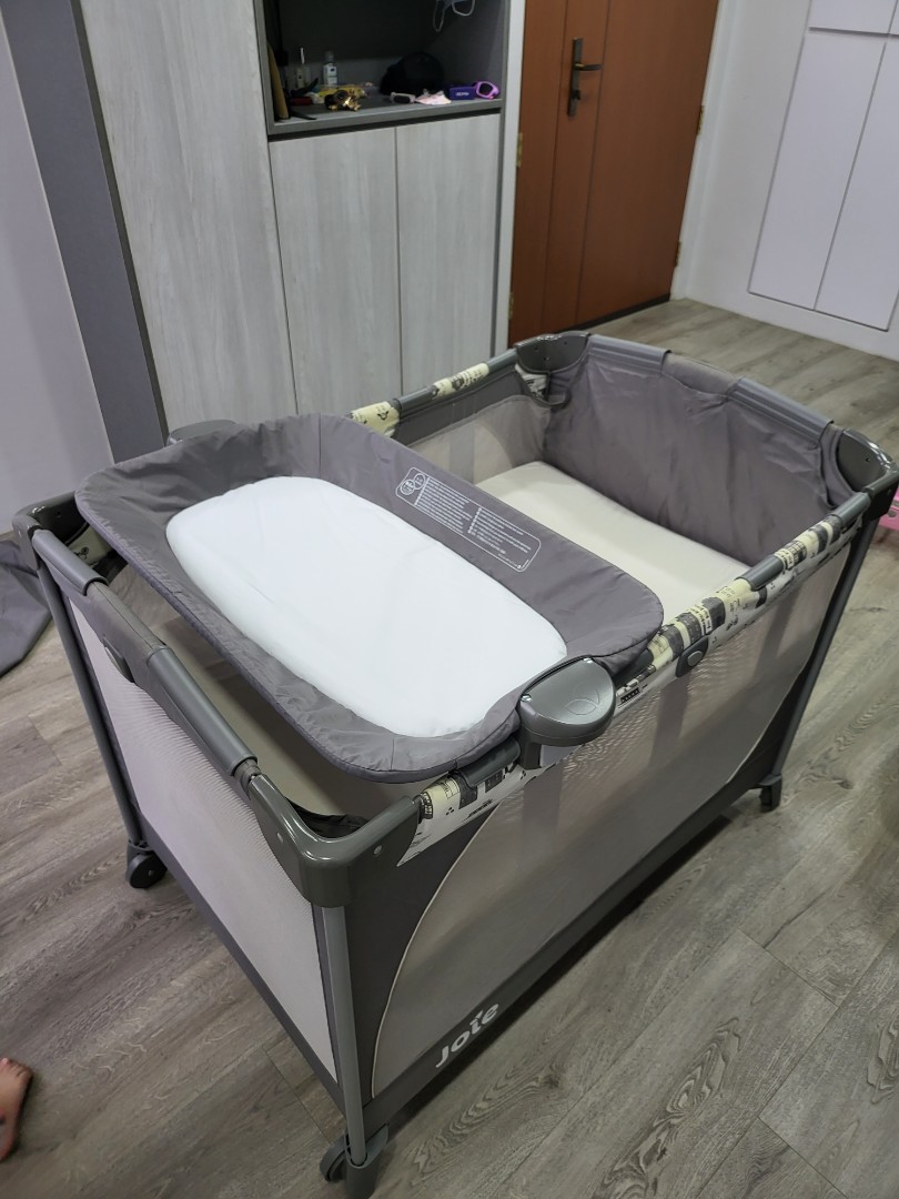 Joie Travel Cot, Babies & Kids, Baby Nursery & Kids Furniture, Cots