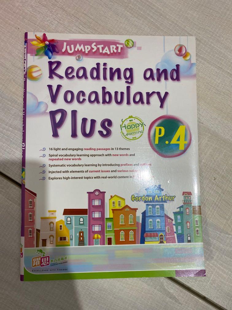 Jumpstart reading and vocabulary plus p.4, 興趣及遊戲, 書本& 文具