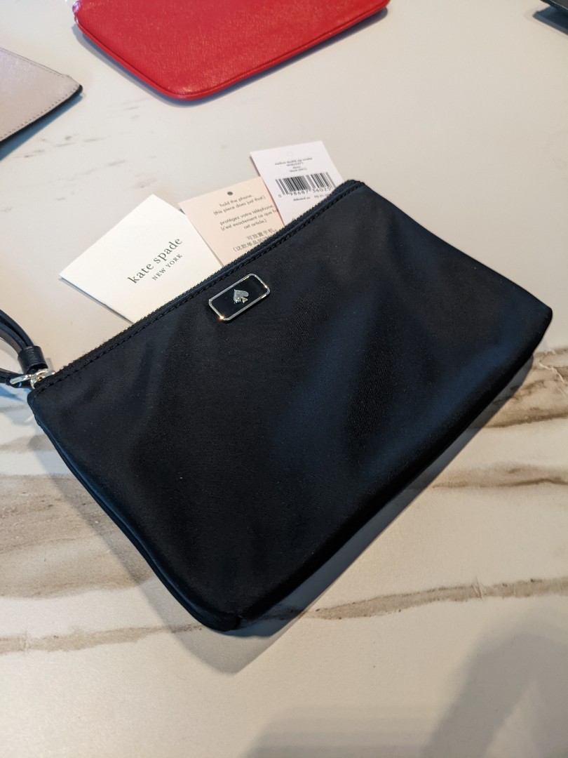 Dawn medium clearance double zip wristlet
