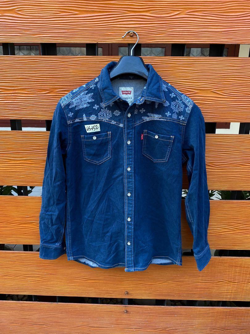 Kemeja jeans levis denim shirt vintage 