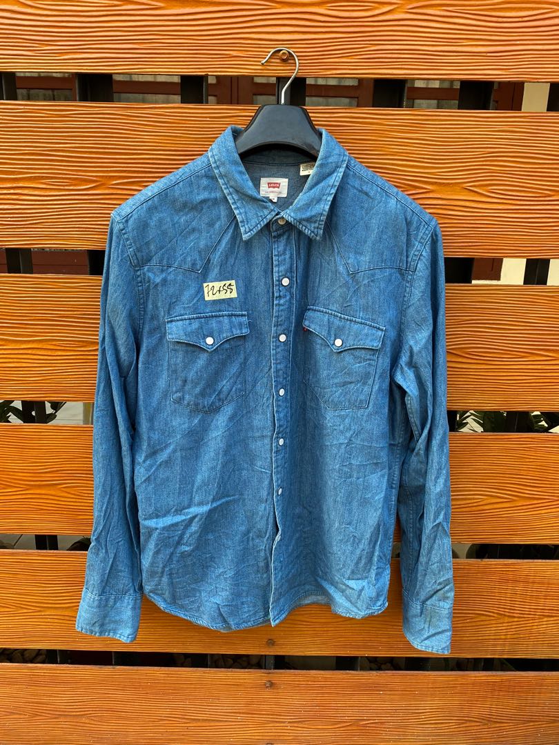 Kemeja jeans levis denim shirt vintage 