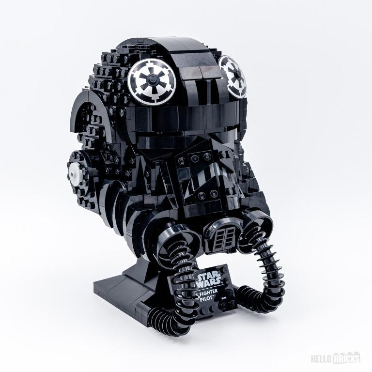 Star wars tie fighter hot sale helmet lego