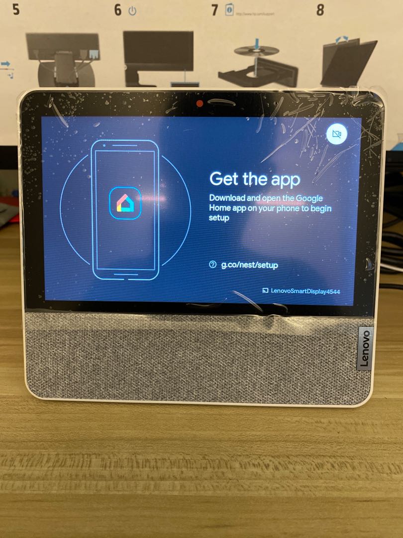 Lenovo smart hotsell display setup