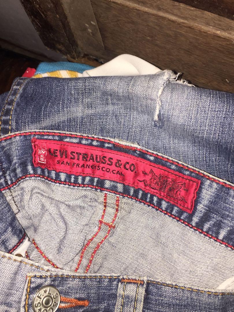 Levis Wrecked Jeans, Men's Fashion, Bottoms, Jeans on Carousell