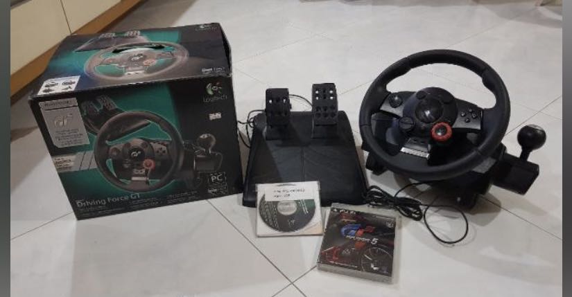 Volante Logitech driving force GT - Videogames - Vila Valença, São Vicente  1261417038