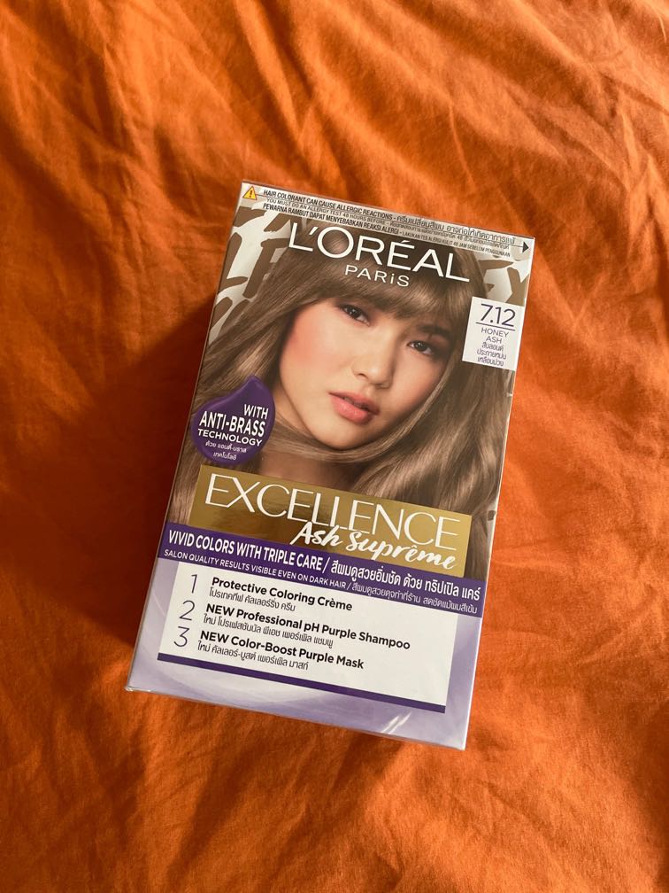 Loreal Hair Dye Honey Ash, Beauty & Personal Care, Hair on Carousell