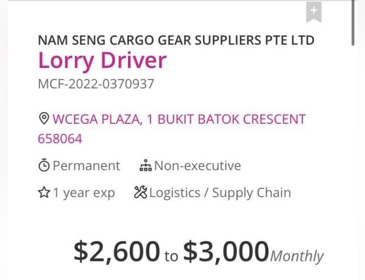 Lorry driver class 4 , class 5 , lorry crane driver, Jobs, Transport