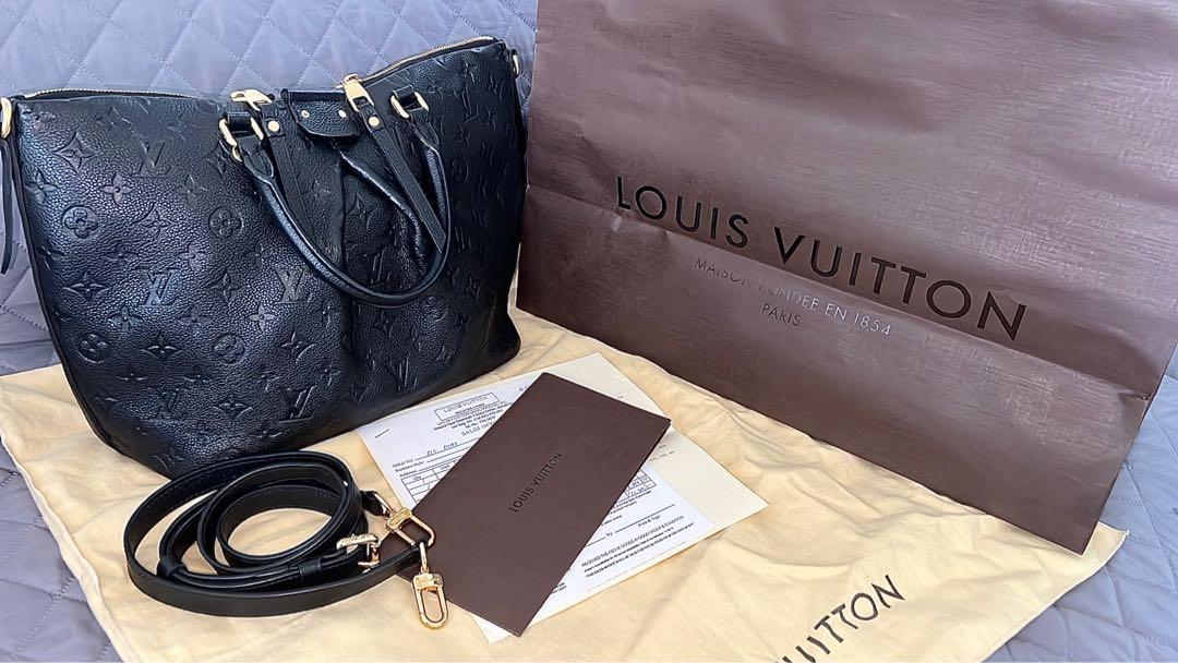 Louis Vuitton Noir Empreinte Mazarine MM Bag – Bagaholic