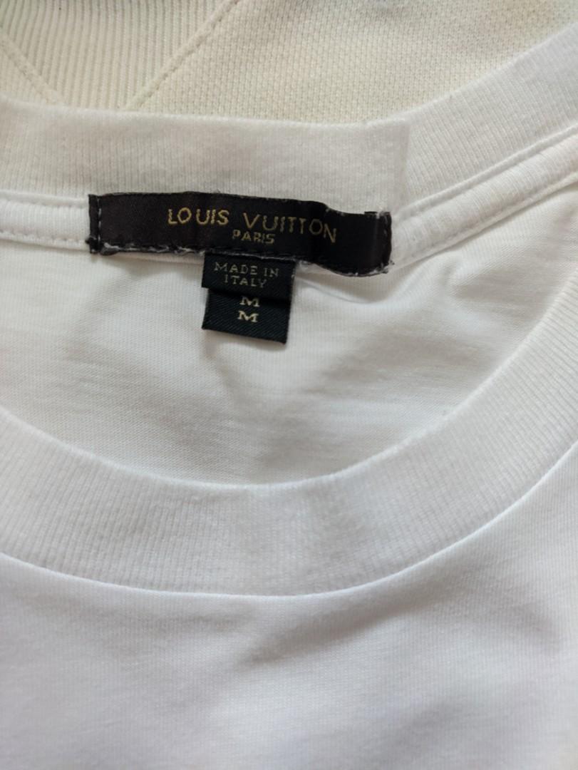 Louis Vuitton White Peace & Love Tee