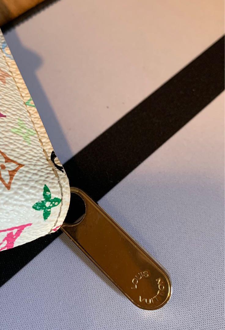 Louis Vuitton Damier Ebene Canvas Studded Zippy Wallet (authentic