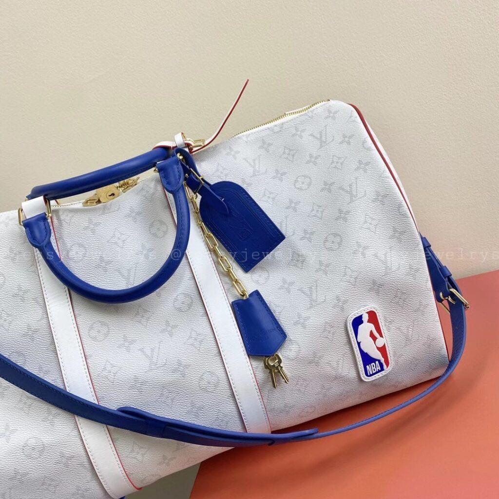 LVXNBA BASKETBALL KEEPALL BAG, Luxury, Bags & Wallets on Carousell