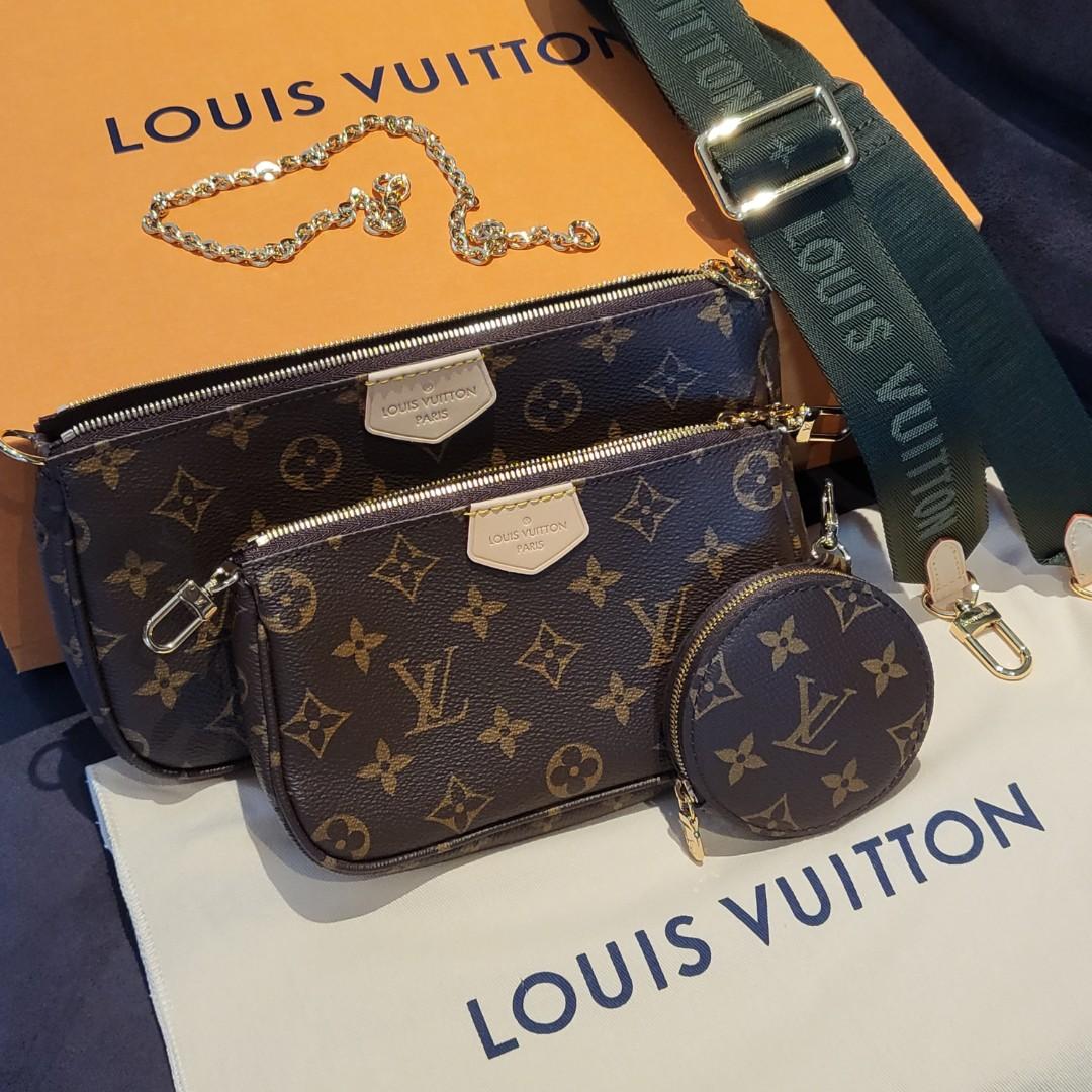 LV 3 IN 1 SET SLING BAG, Women's Fashion, Bags & Wallets, Purses & Pouches  on Carousell