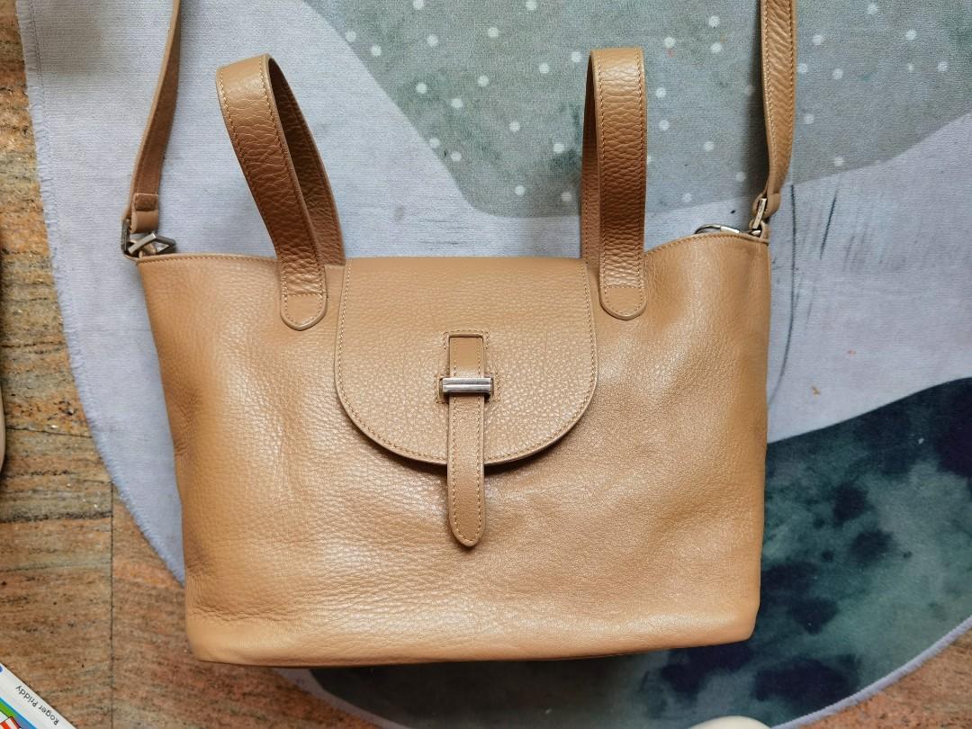 Meli Melo, Bags, Meli Melo Thela Medium Tan Leather Bag