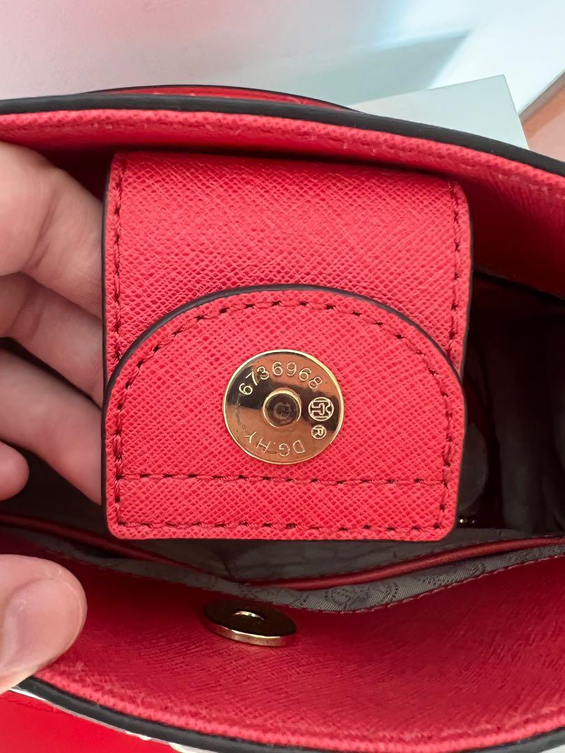 Michael Kors Shoulder Bag in Red, Luxury, Bags & Wallets on Carousell