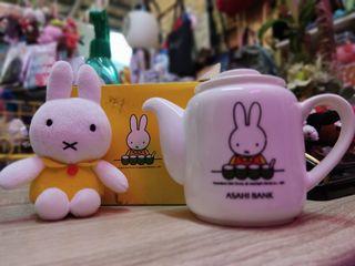 miffy collectible teapot and charm