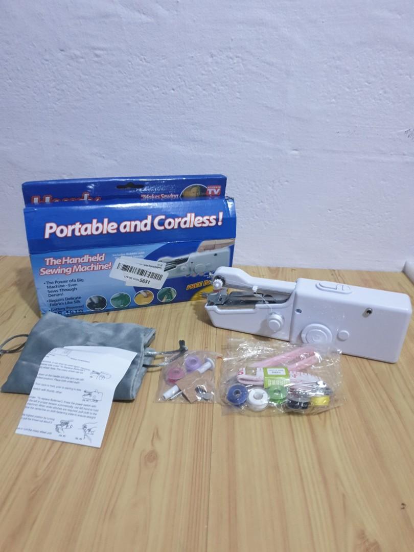 Mini Stitch Portable Handy Electric Handheld Sewing Machine CS101B