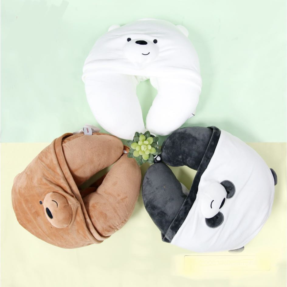 Miniso ice bear neck pillow deals