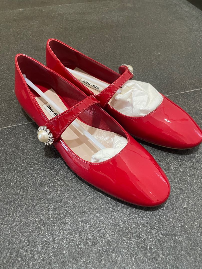 Mary jane hotsell shoes miu miu