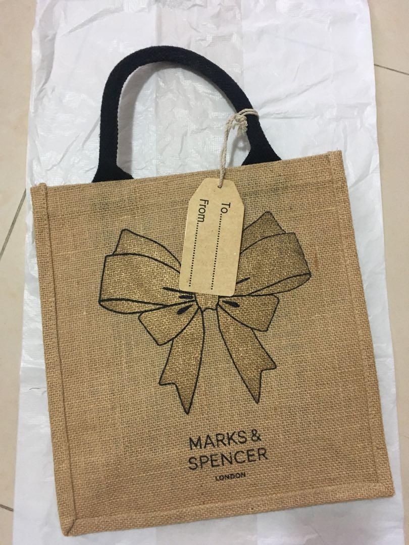 M&s jute online bag