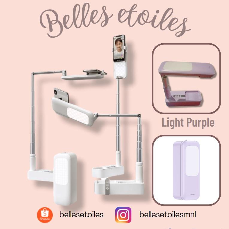 Multifunction Cellphone Holder with light and remote control (Category: Lighting & Studio Equipment) located in Valenzuela. Submitted by emg.everythingmustgo (Listing ID 1167541167, Image 3). Description: 2024 update: I am looking for interested buyer who will get all stocks at cost. I just want to put them out of our storage. PM me for details. Thank you. ✅color purple ✅w/ wireless remote control (up to 10m) ✅double-sided fill light (adjustable)
