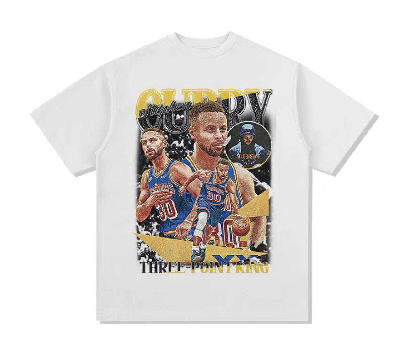 Vintage NBA Stephen Curry Graphic Tee - Printing Ooze