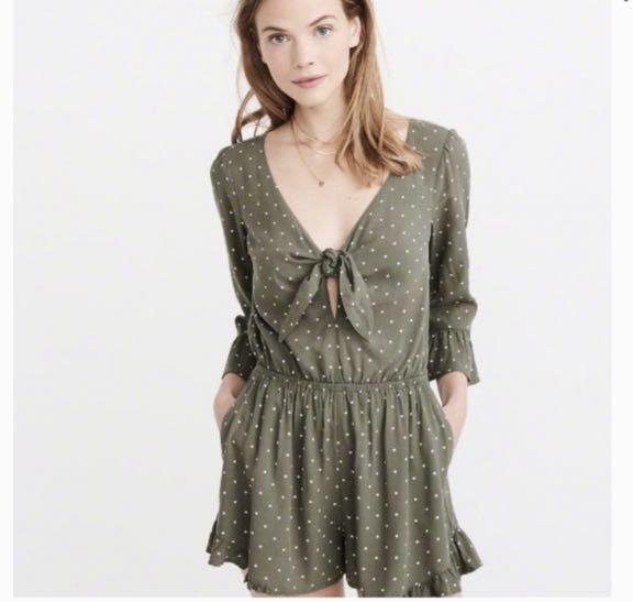 Abercrombie and Fitch XS A\u0026F romper 