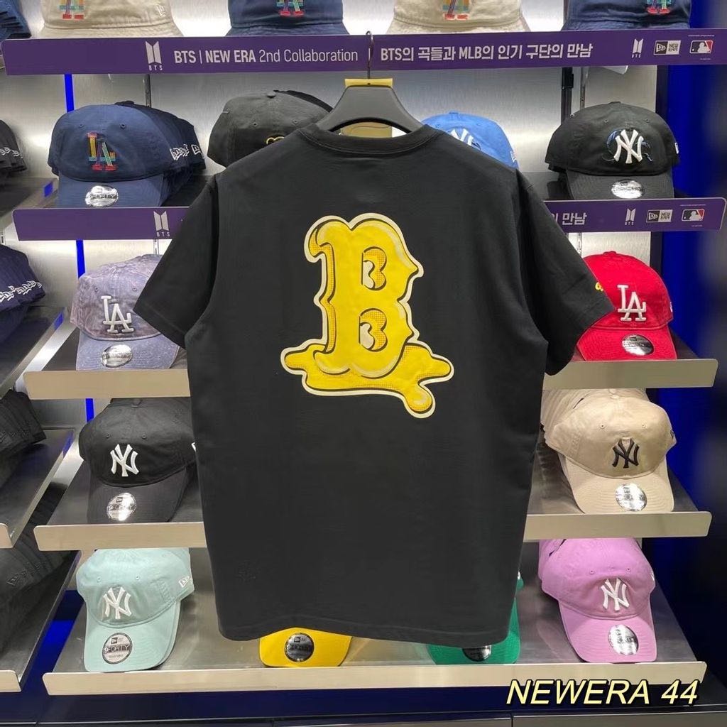 New Era x BTS x MLB Butter Boston Red Sox T-Shirt Black