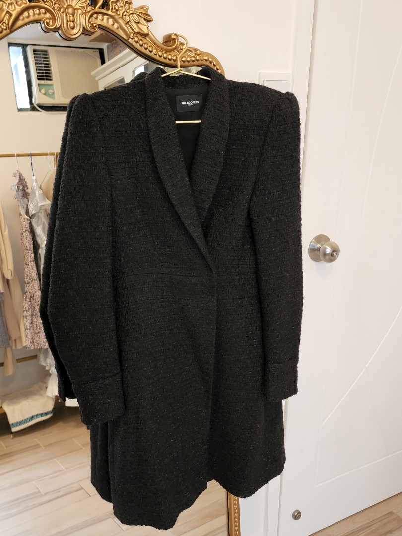 The Kooples Black Suit Jacket Style 