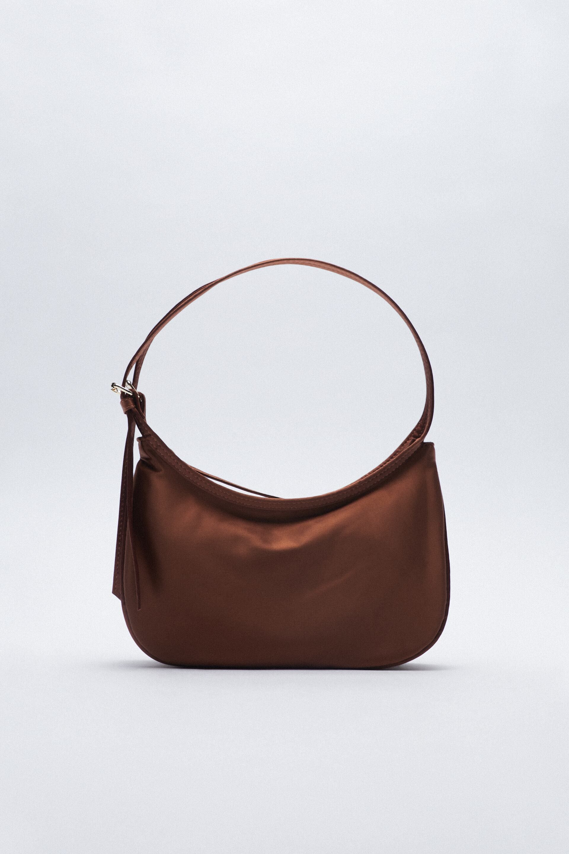 BNWT Zara Satiny Shoulder Bag, Women's Fashion, Bags u0026 Wallets, Shoulder  Bags on Carousell
