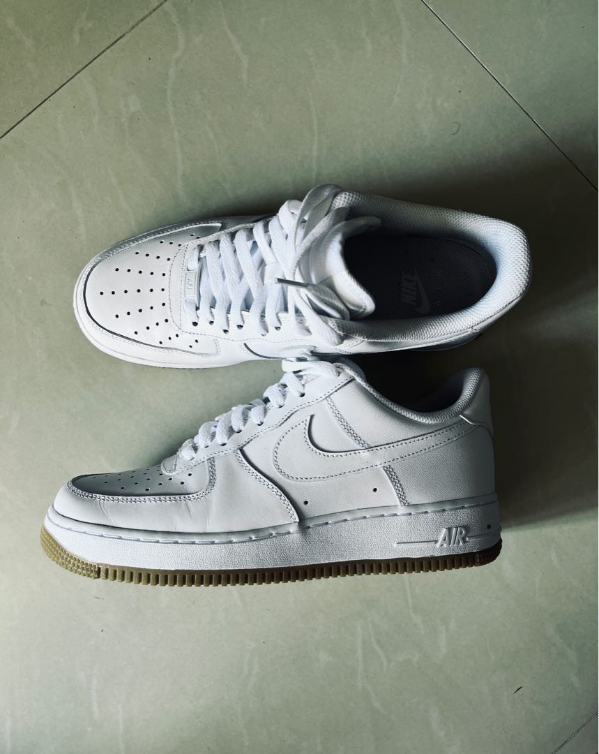 suede air force 1 gum sole