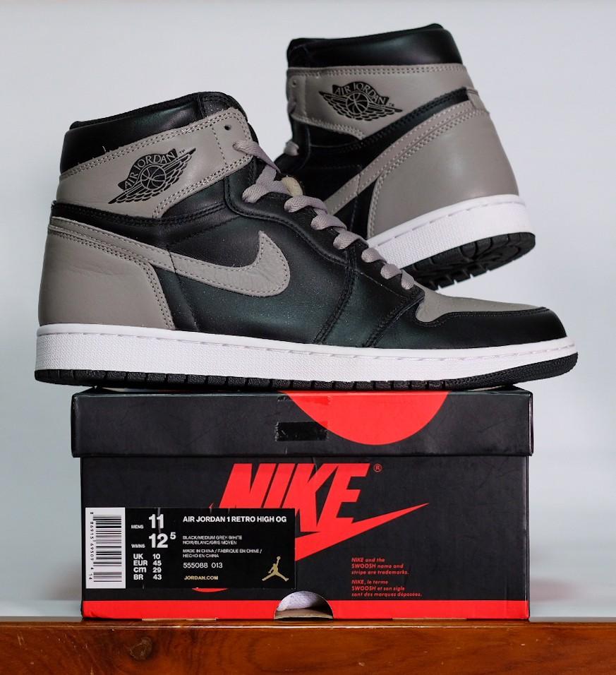 FAST DEAL Nike Air Jordan 1 Shadow 2018