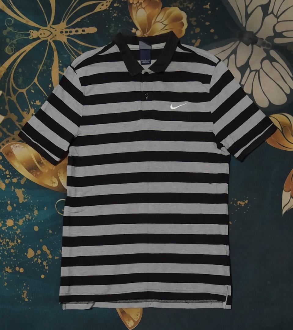 Nike striped sale polo shirts