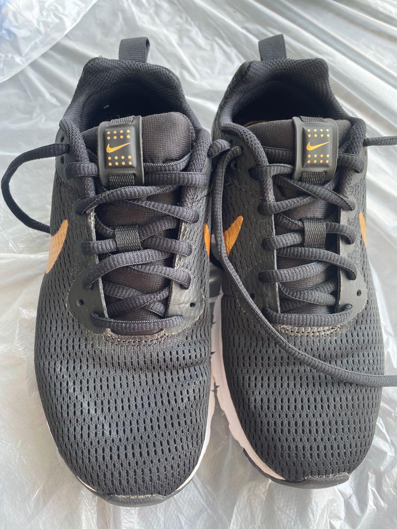 Nike Shoes Black with gold logo Women s Fashion Footwear