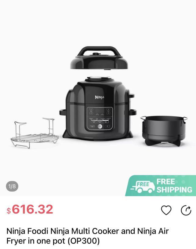 Ninja foodi multi store cooker black op300