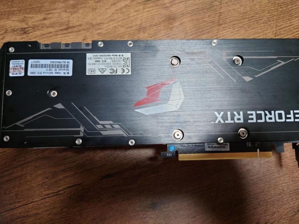 <NO BARGAIN thx> Colourful RTX 3080 RTX3080 有單盒保至2023 11月 （分類：桌上電腦）位於 Hong Kong。 由 omakase_pc 提交（商品編號 1167602996，圖片 2）。簡介： 不議價 非礦卡 100% 運作正常 有保養 名譽保証 私保30天 不議價 Like Brand new, didn't use for mining, with local warrenty (box and receipt included), NO Bargain NO BARGAIN 議價請直接關閉視窗 NO LAST PRICE #1660 super #1660ti #1660 ti #2060 #2060 super #2070 #2070 super #2080 #2080 super #2080ti #3060 #3060ti #3070 #3080 #3080ti #3090 #5500xt #5600xt #5700 # 57