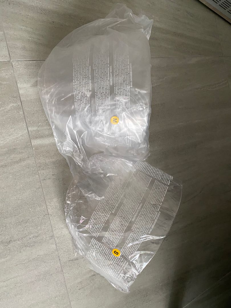 Nova helmet visor (clear), Motorcycles, Motorcycle Apparel on Carousell