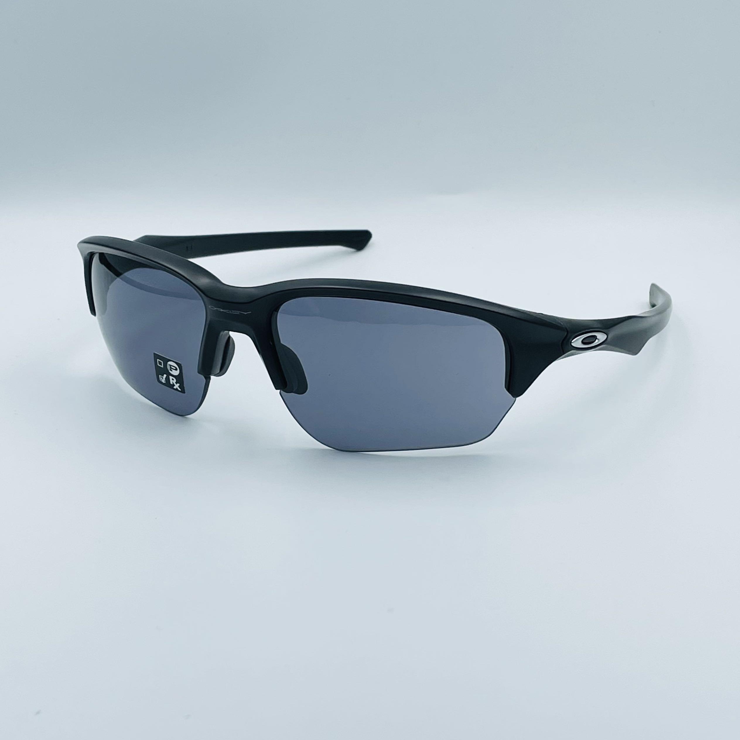 OAKLEY Flak Beta POLARIZED Sunglasses Matte Black/Sapphire Blue Iridium  OO9363