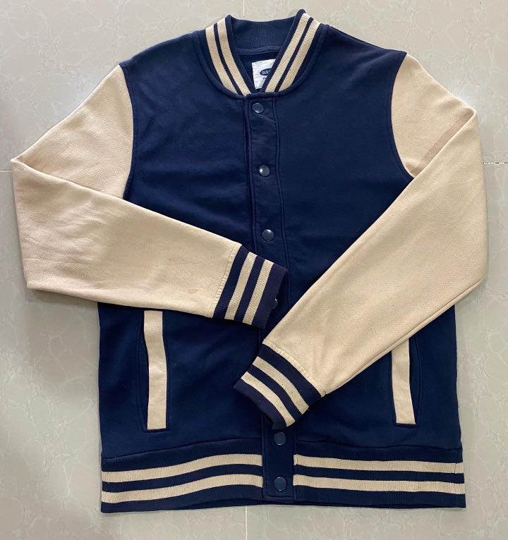 Old navy on sale letterman jacket