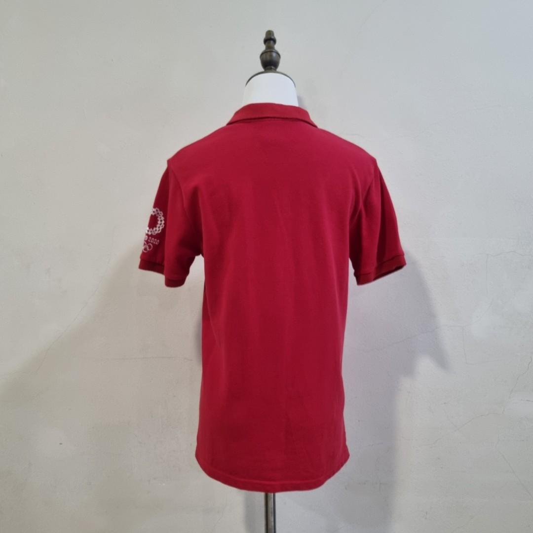 Olympic Tokyo 2020 Red Collar Shirt, Women's Fashion, Tops, Other Tops ...