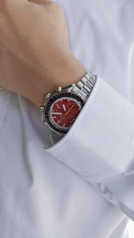 Omega Speedmaster Reduced Michael Schumacher Ferrari Edition Luxury Watches on Carousell