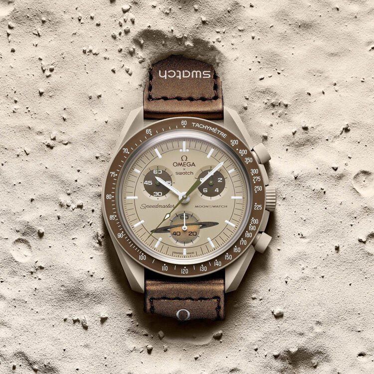 Omega x Swatch Saturn, Men's Fashion, Watches & Accessories 