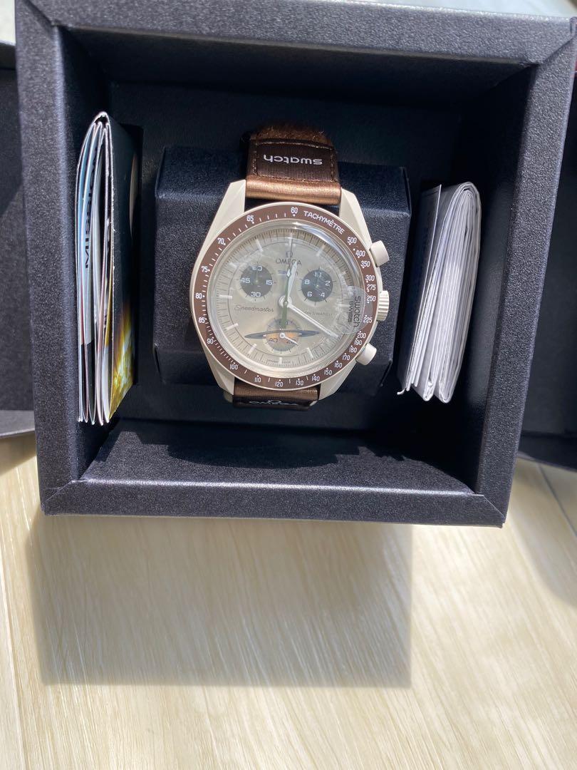 Omega x Swatch Saturn, Men's Fashion, Watches & Accessories 