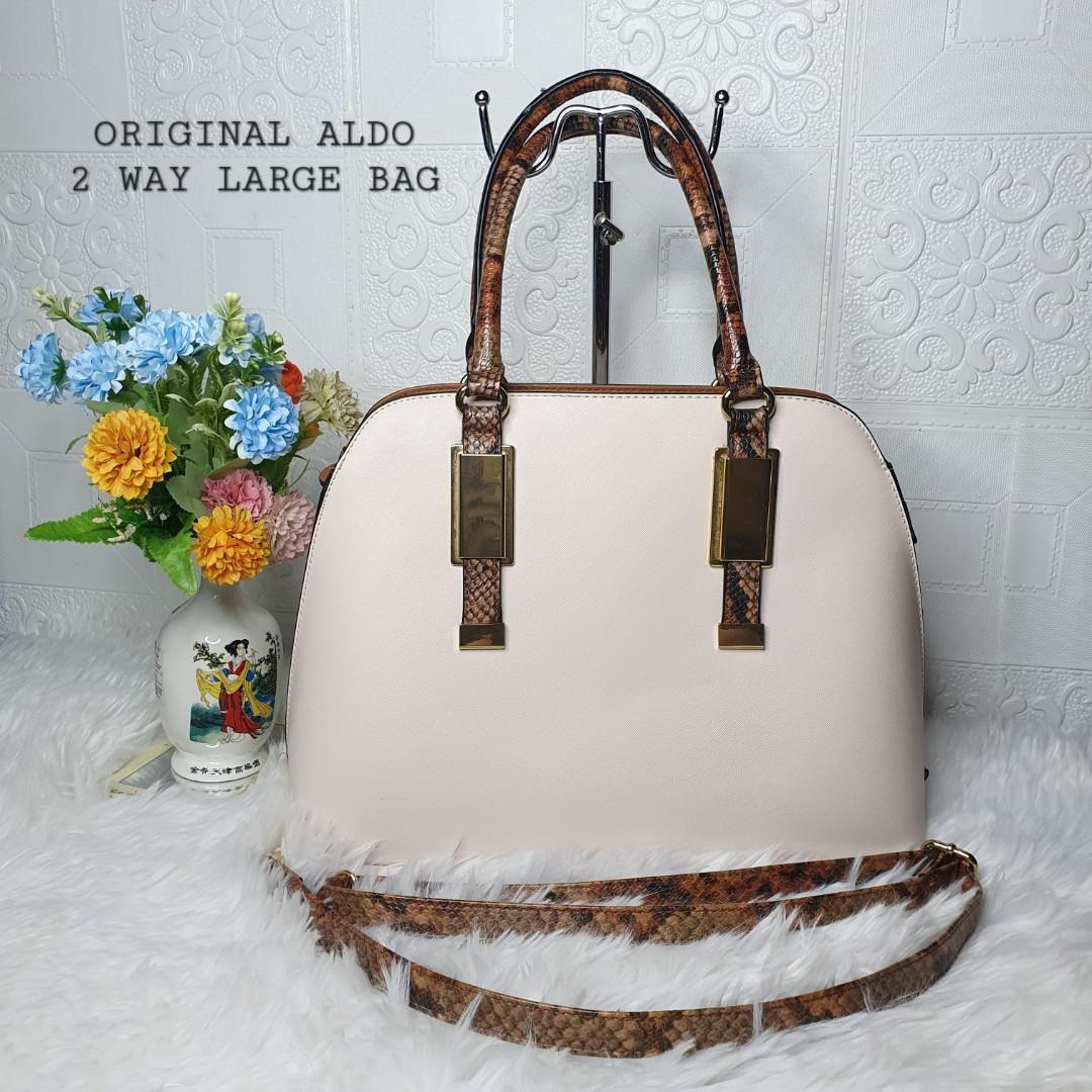 ORIGINAL ALDO 2 WAY BAG ALMA STYLE SALE LARGE SIZE BAG SALE STANDS ALONE BAG SALE Women s Fashion Bags Wallets Tote Bags on Carousell