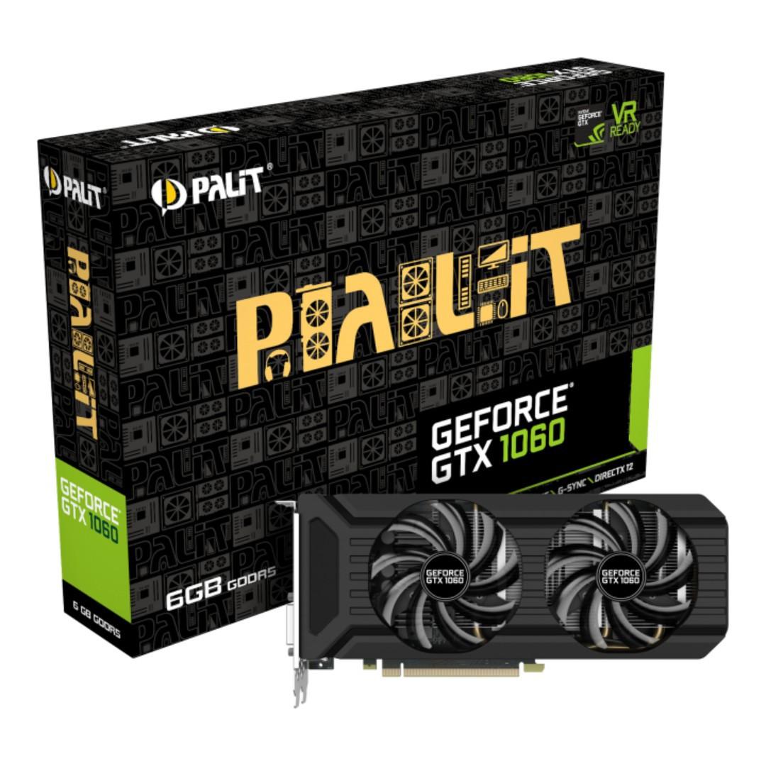 Palit GTX 1060 6GB (GTX1060), Computers & Tech, Parts 