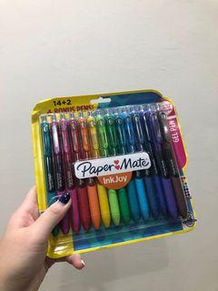 美國Papermate inkjoy  16色原子筆