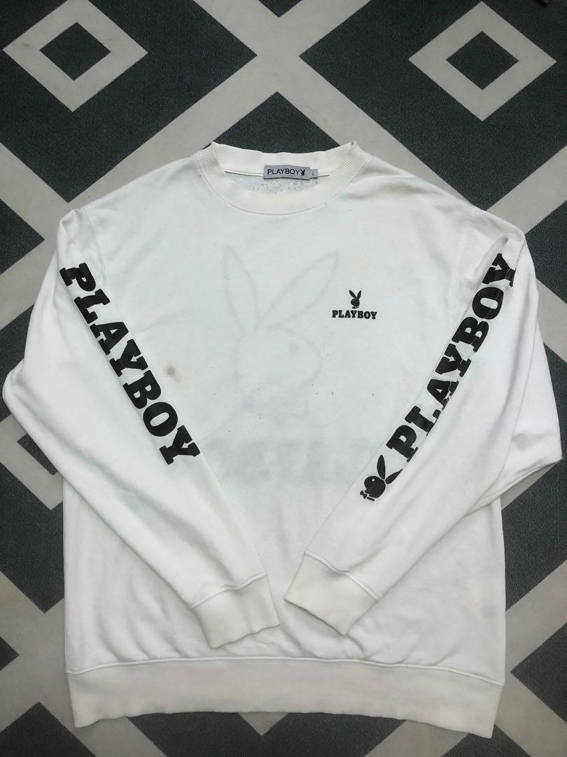 PlayBoy Sweatshirt, Men's Fashion, Tops 